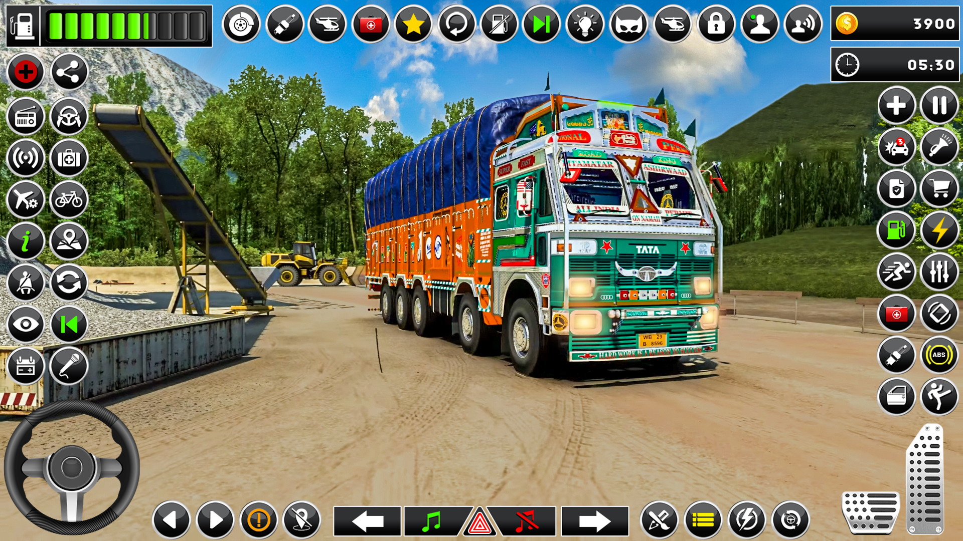 اسکرین شات 1 بازی Indian Truck Cargo Lorry Games