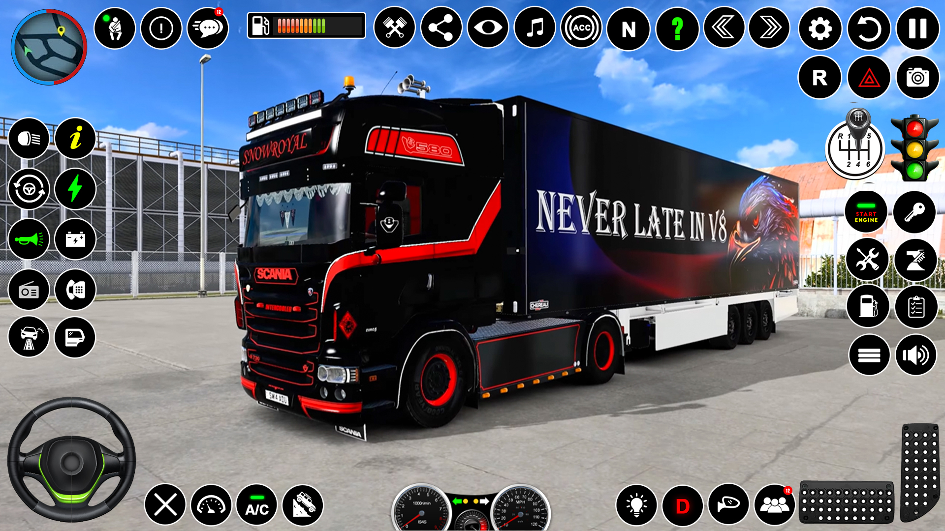 اسکرین شات 4 بازی Real Cargo Truck Simulator 3D