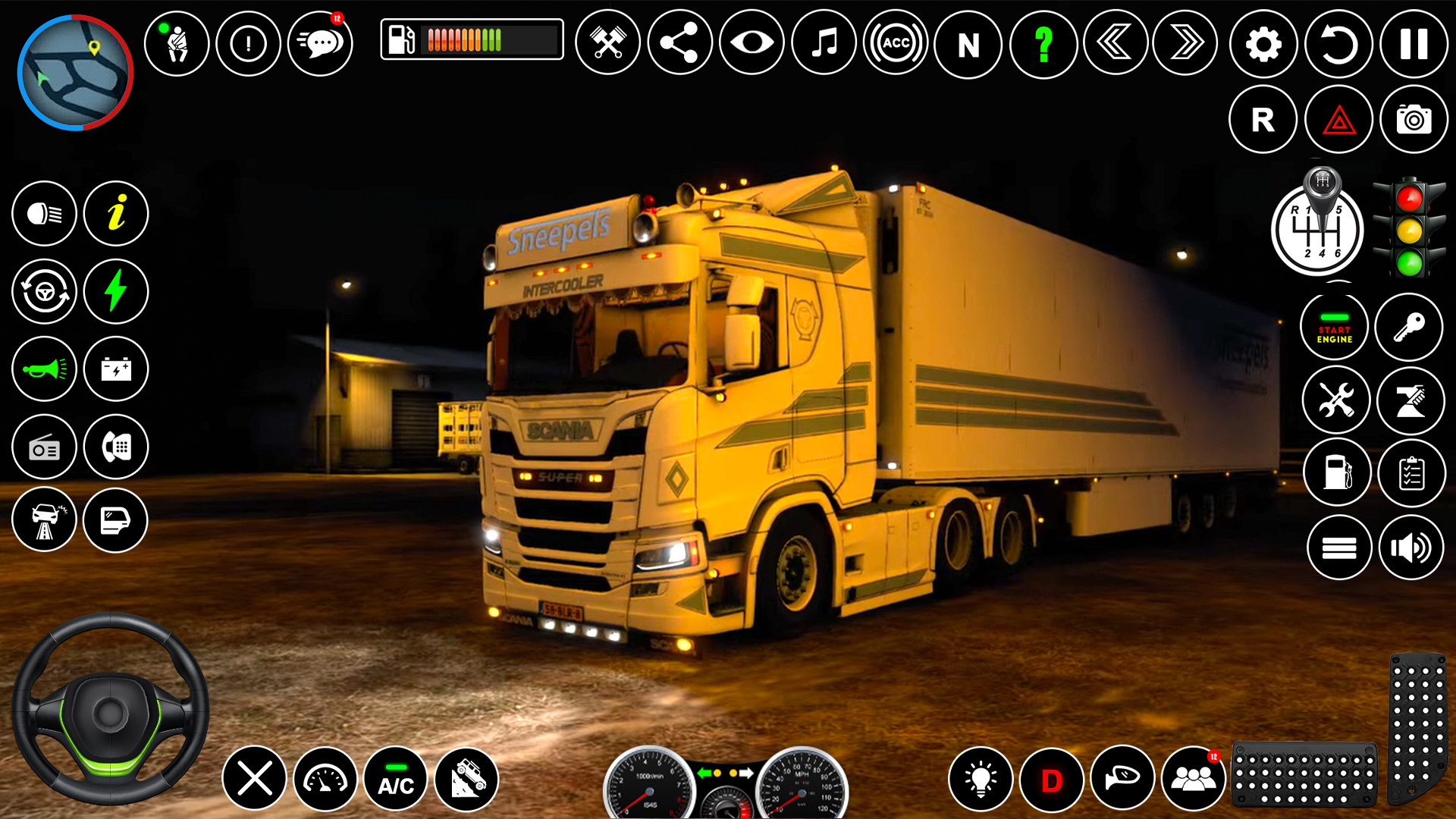 اسکرین شات 1 بازی Real Cargo Truck Simulator 3D