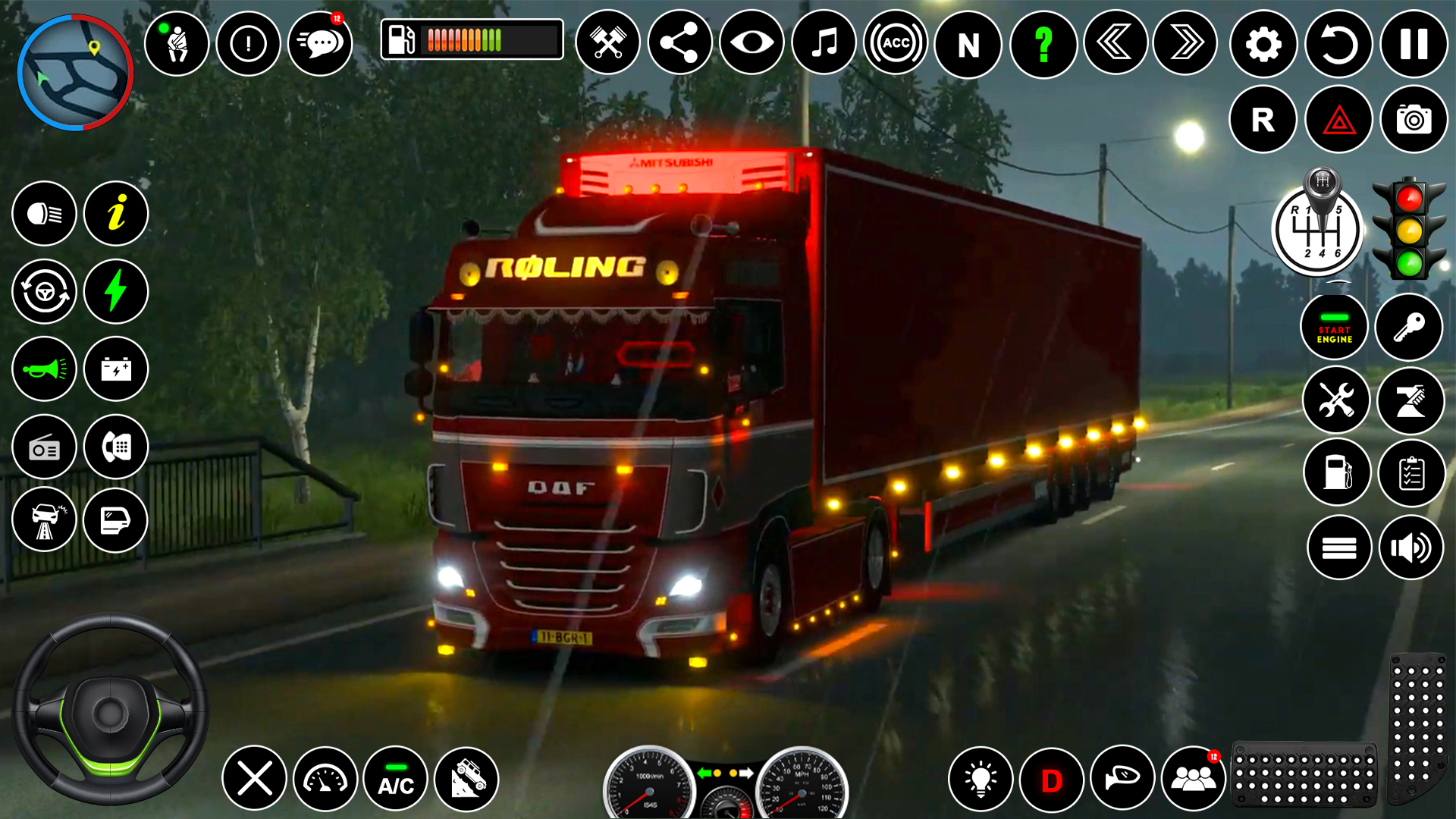 اسکرین شات 3 بازی Real Cargo Truck Simulator 3D