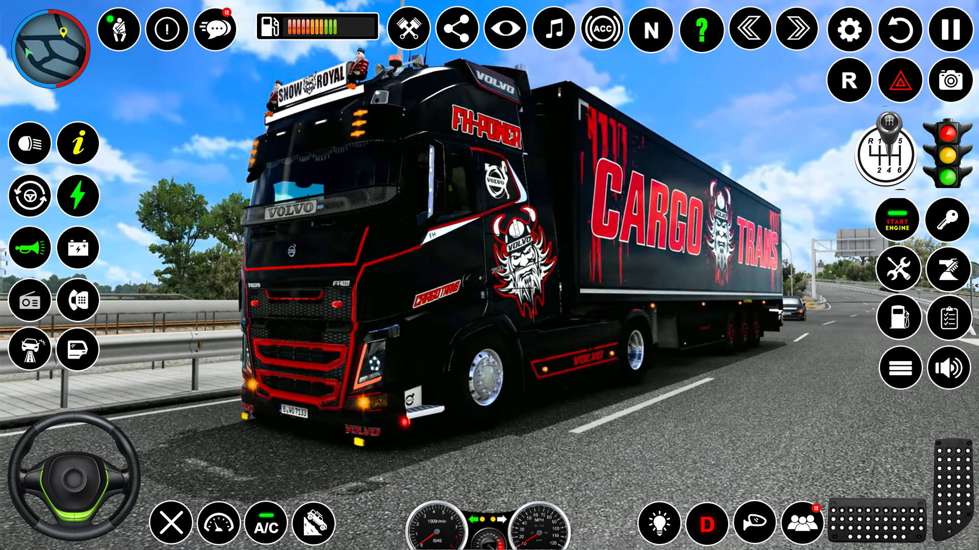 اسکرین شات 5 بازی Real Cargo Truck Simulator 3D