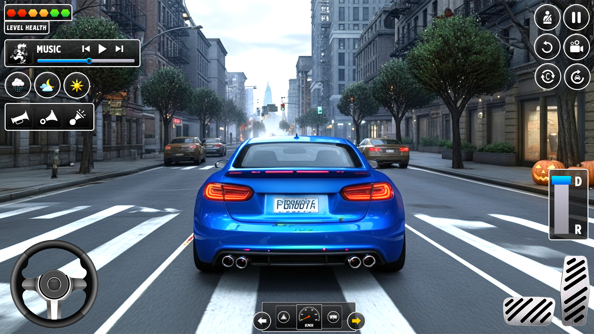 اسکرین شات 5 بازی Crazy Car Parking City Car 3D