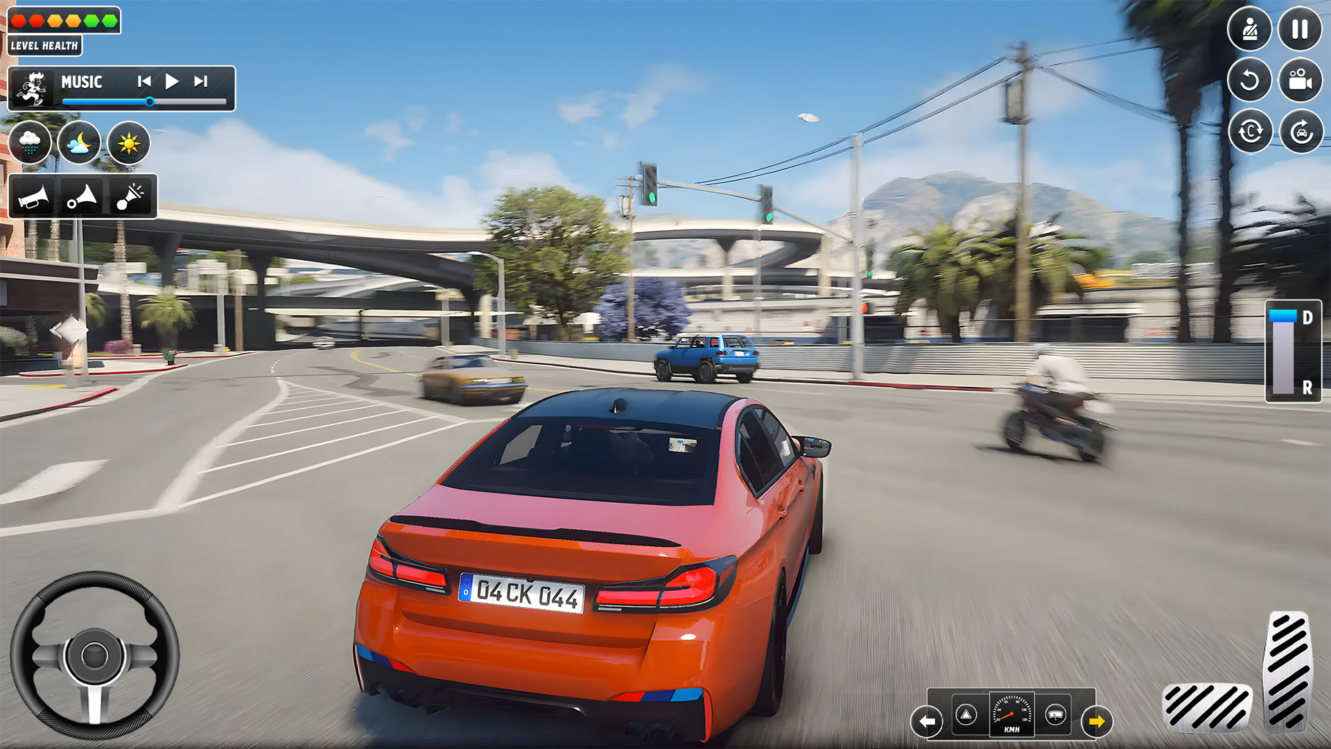 اسکرین شات 1 بازی Crazy Car Parking City Car 3D