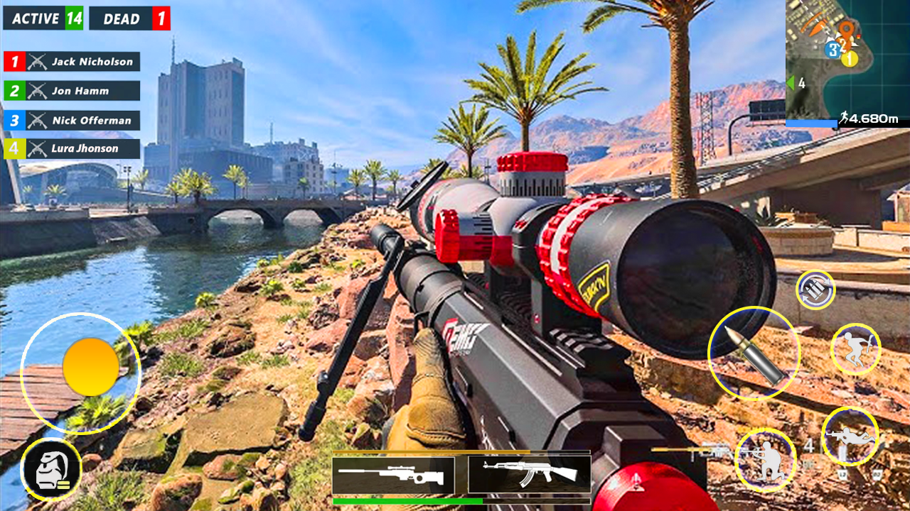 اسکرین شات 1 بازی Cover Target: Offline Sniper