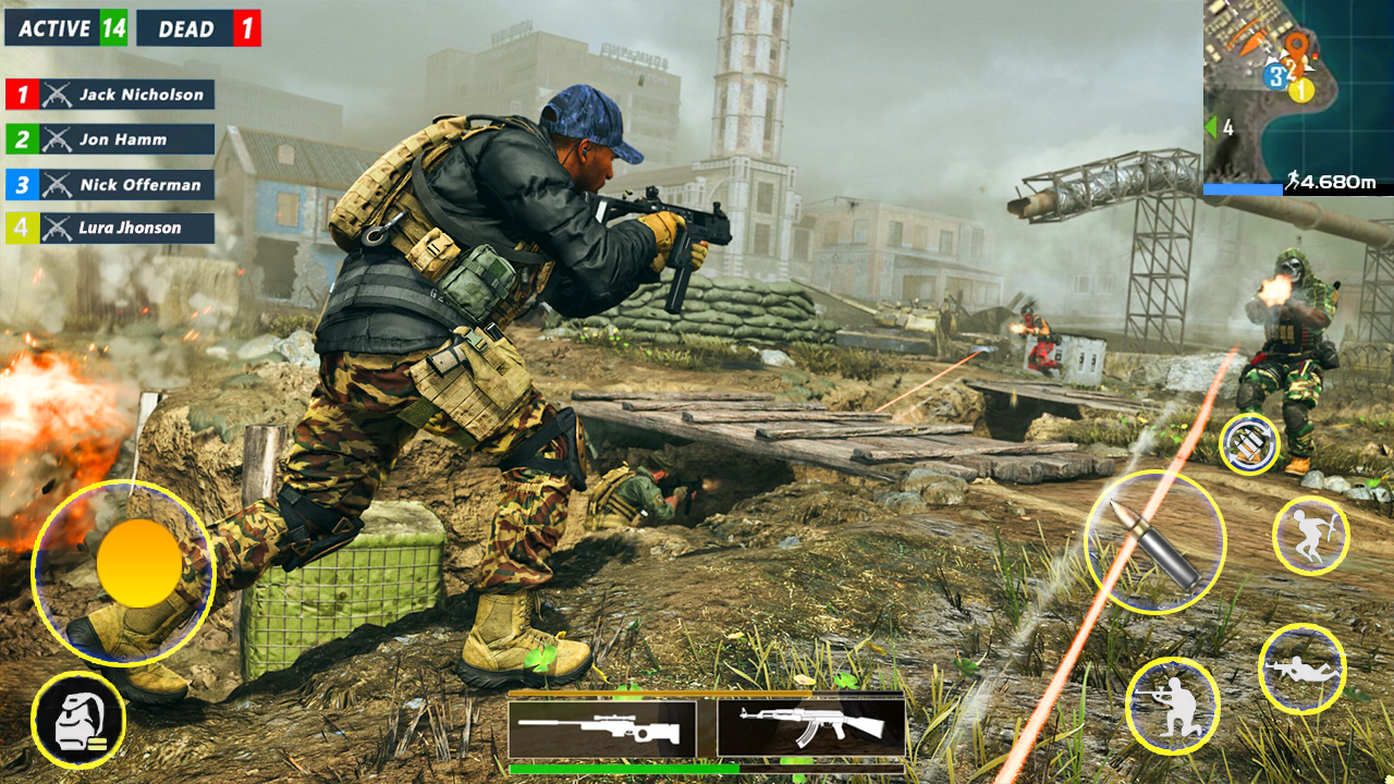 اسکرین شات 2 بازی FPS Weapon Master Offline Game