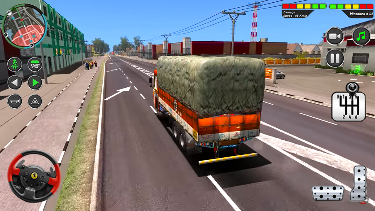 اسکرین شات 2 بازی Indian Heavy Truck Delivery 3D
