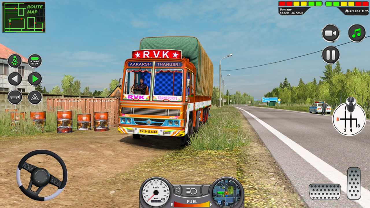 اسکرین شات 5 بازی Indian Heavy Truck Delivery 3D
