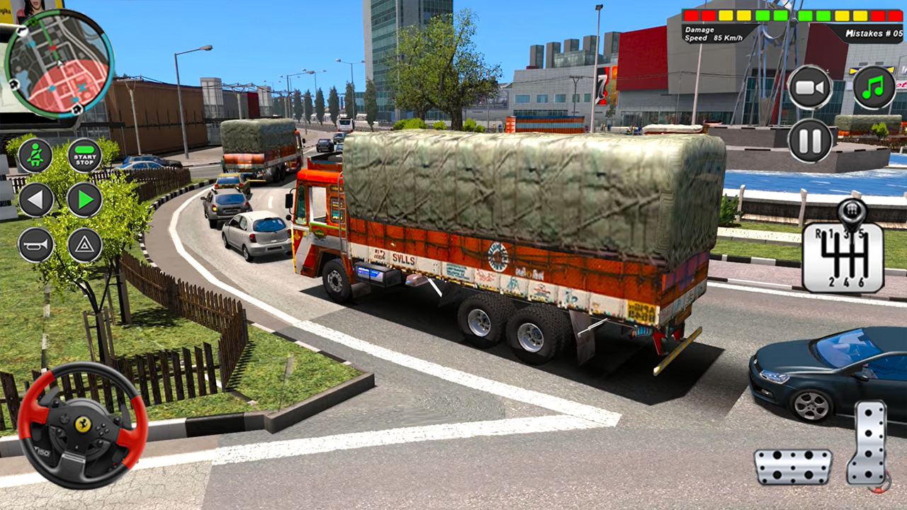 اسکرین شات 4 بازی Indian Heavy Truck Delivery 3D
