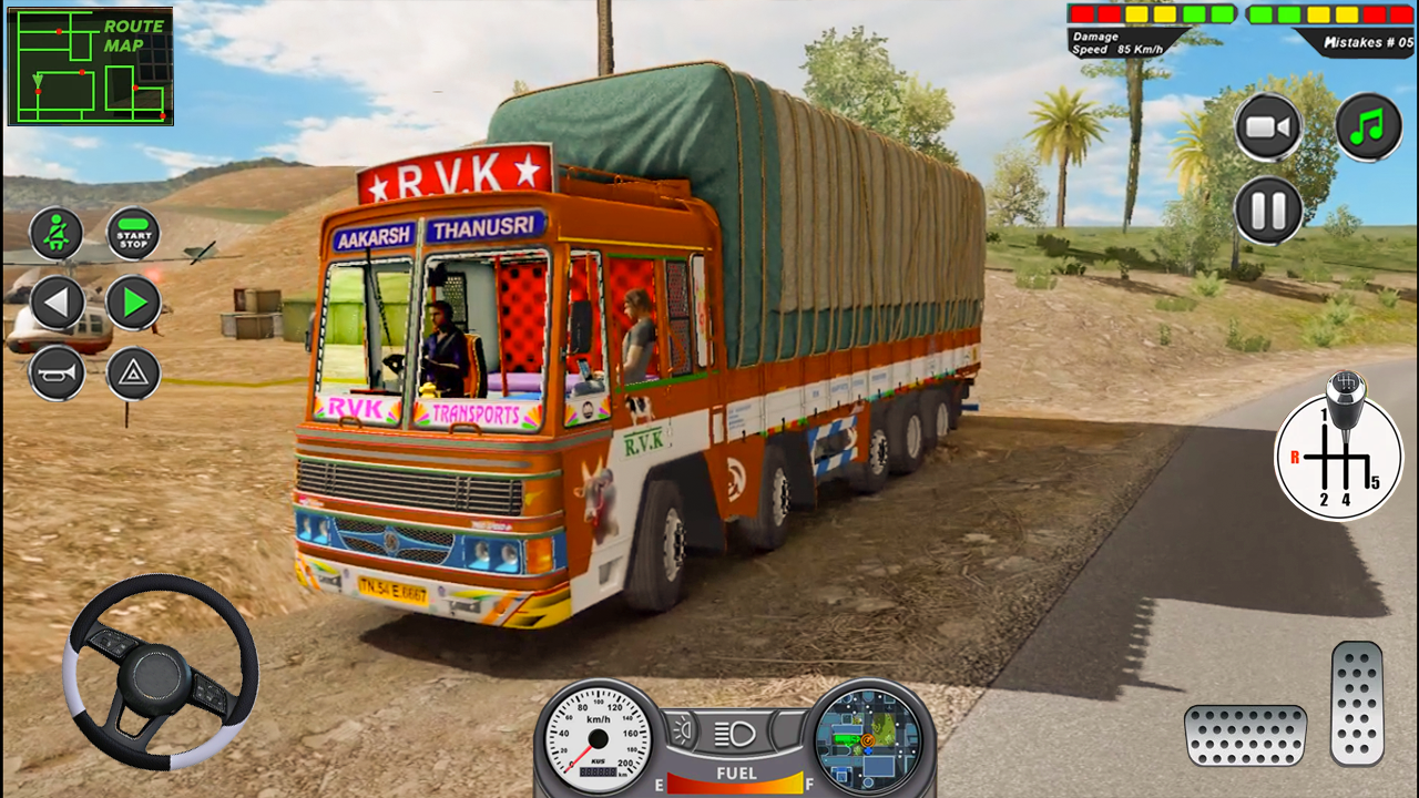 اسکرین شات 1 بازی Indian Heavy Truck Delivery 3D