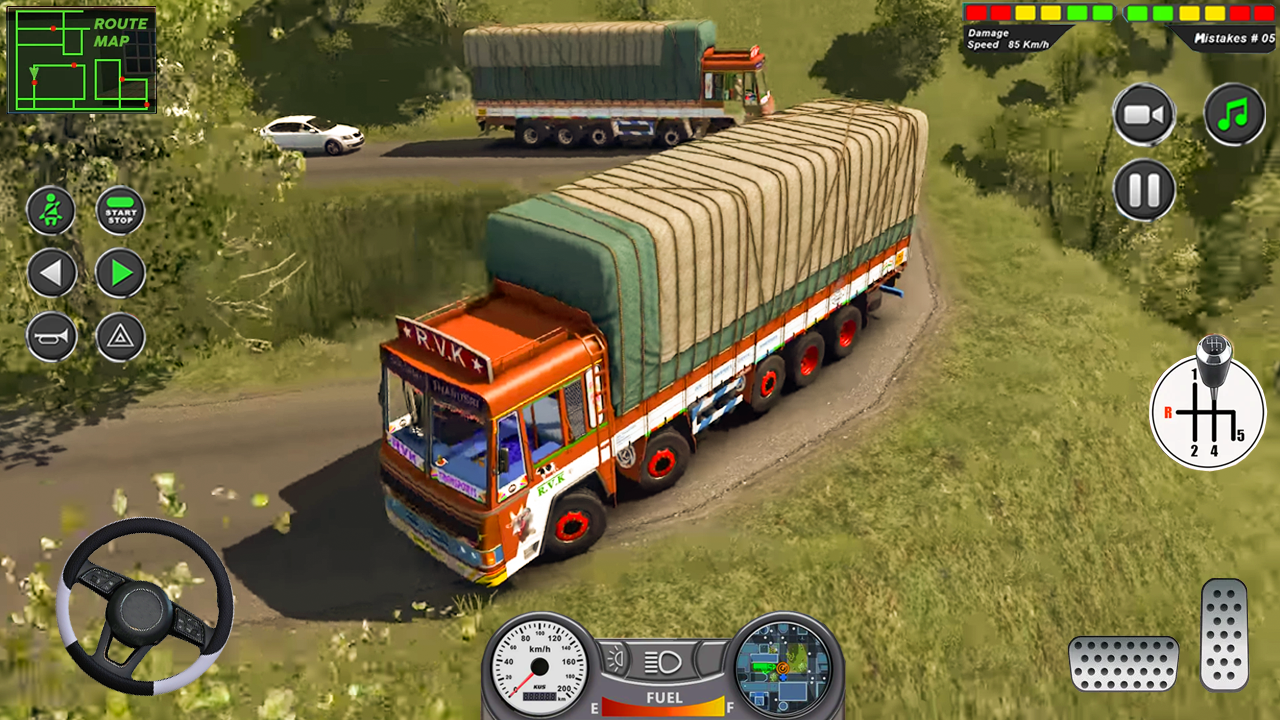 اسکرین شات 3 بازی Indian Heavy Truck Delivery 3D