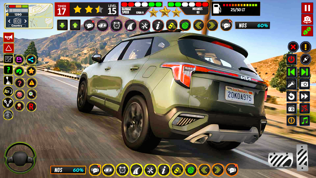 اسکرین شات 5 بازی Modern Car Advance Driving 3D