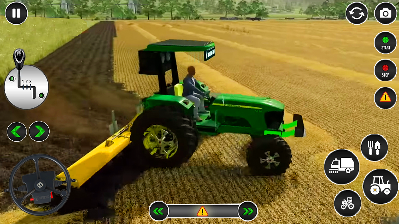 اسکرین شات 2 بازی Real Tractor Modern Farming 3D