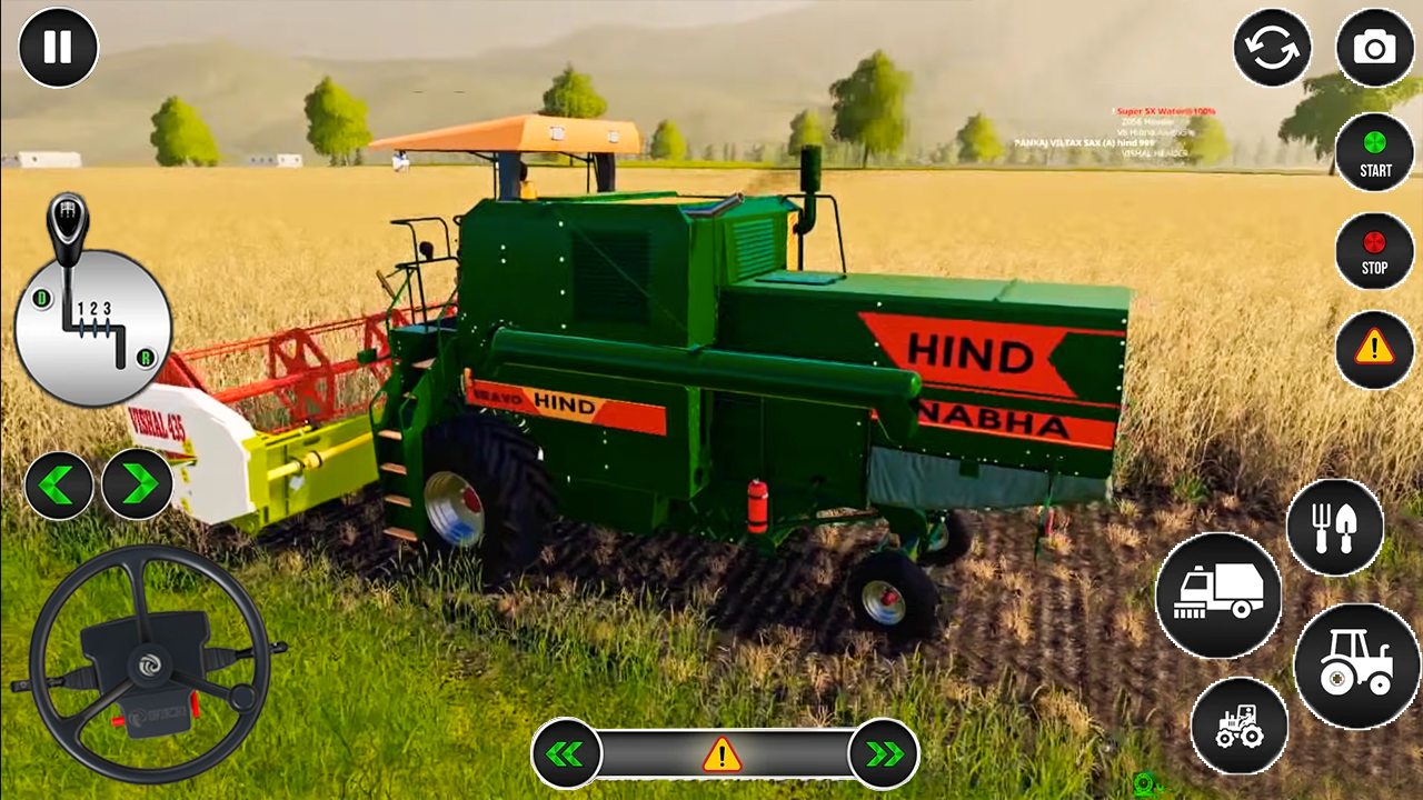 اسکرین شات 5 بازی Real Tractor Modern Farming 3D