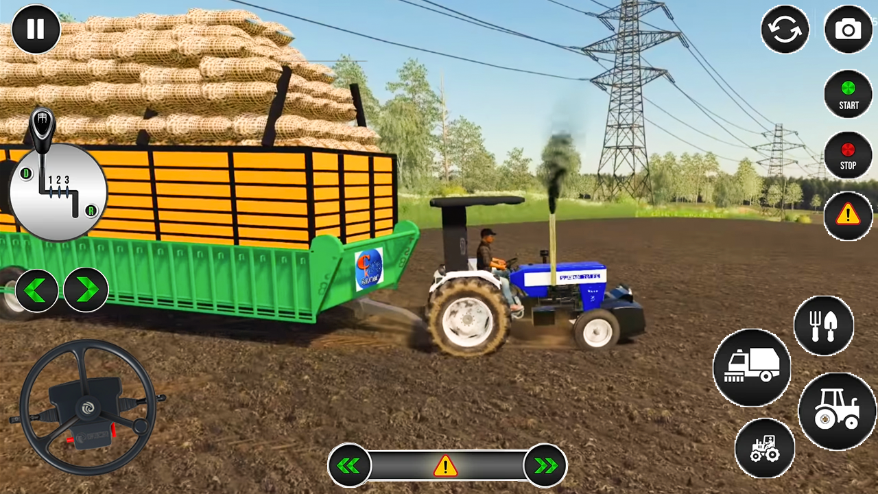 اسکرین شات 2 بازی Real Tractor Heavy Cargo Drive