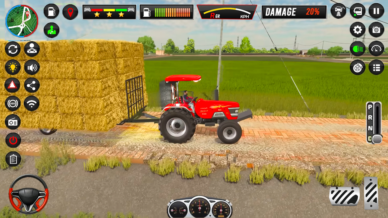 اسکرین شات 4 بازی Real Tractor Heavy Cargo Drive