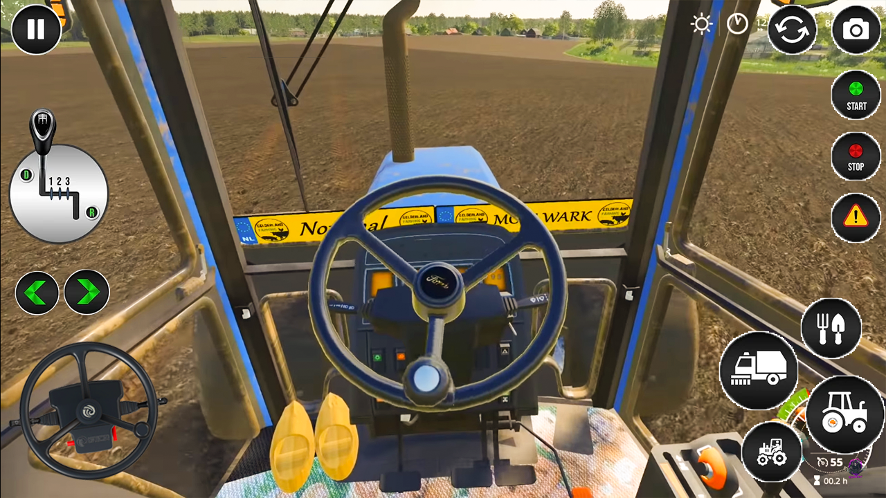 اسکرین شات 4 بازی Real Tractor Heavy Cargo Drive