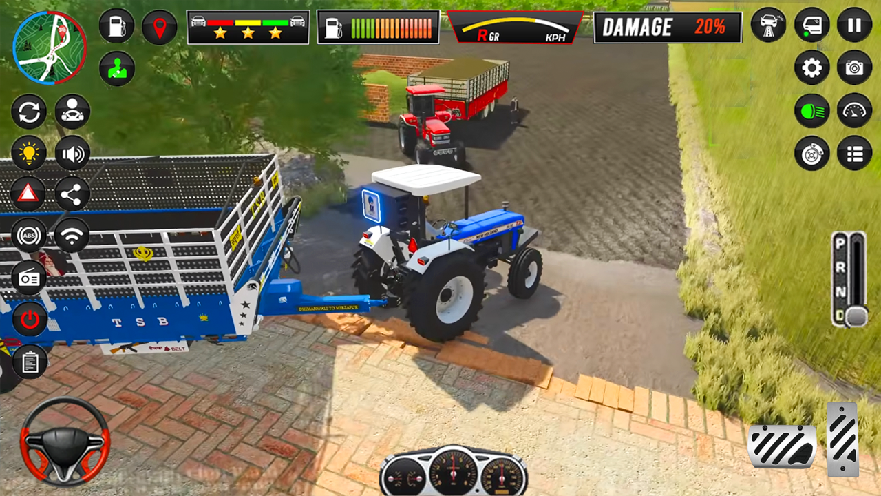 اسکرین شات 5 بازی Real Tractor Heavy Cargo Drive