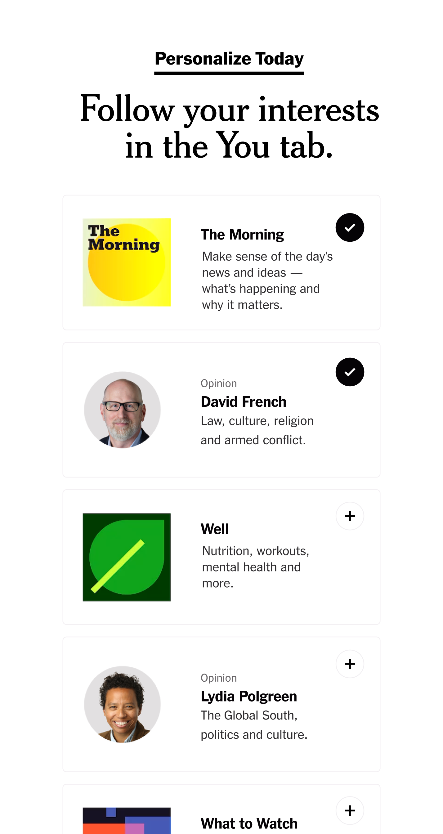 اسکرین شات 6 برنامه NYTimes: US and Global News