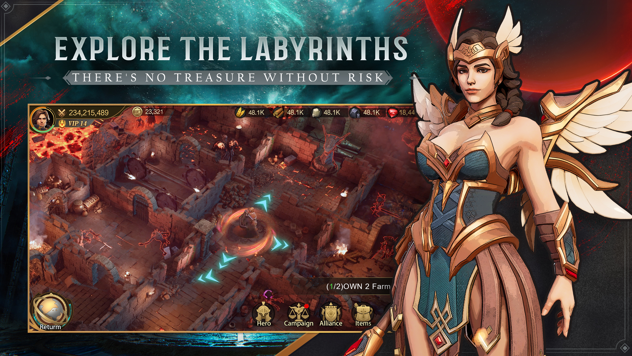 اسکرین شات 3 بازی Land of Empires: Immortal