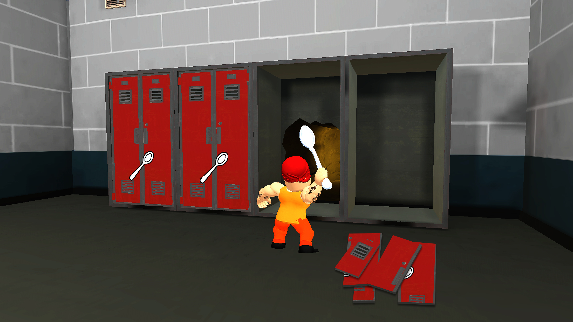 اسکرین شات 4 بازی Obby Escape: Prison Breakout