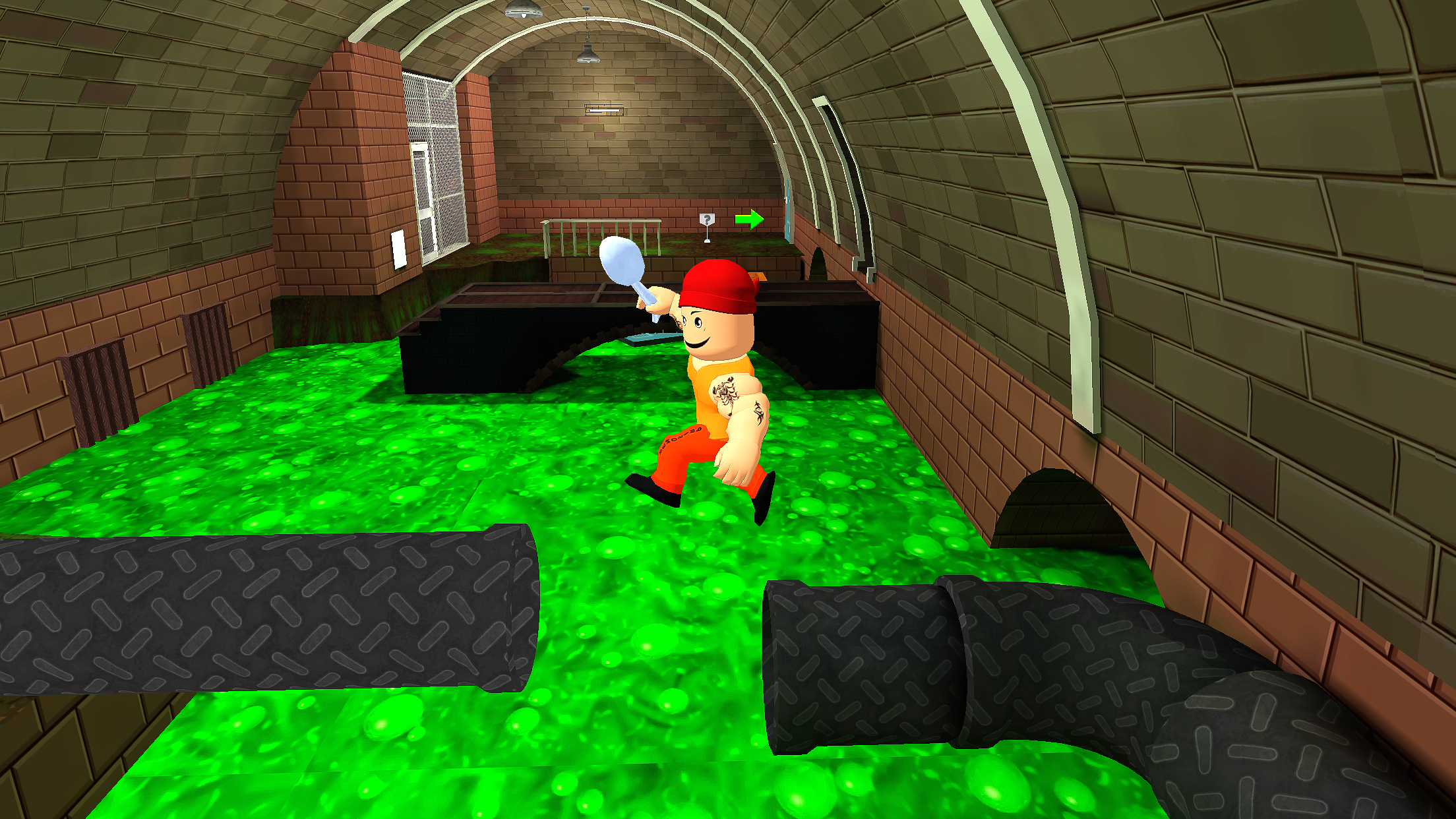 اسکرین شات 5 بازی Obby Escape: Prison Breakout