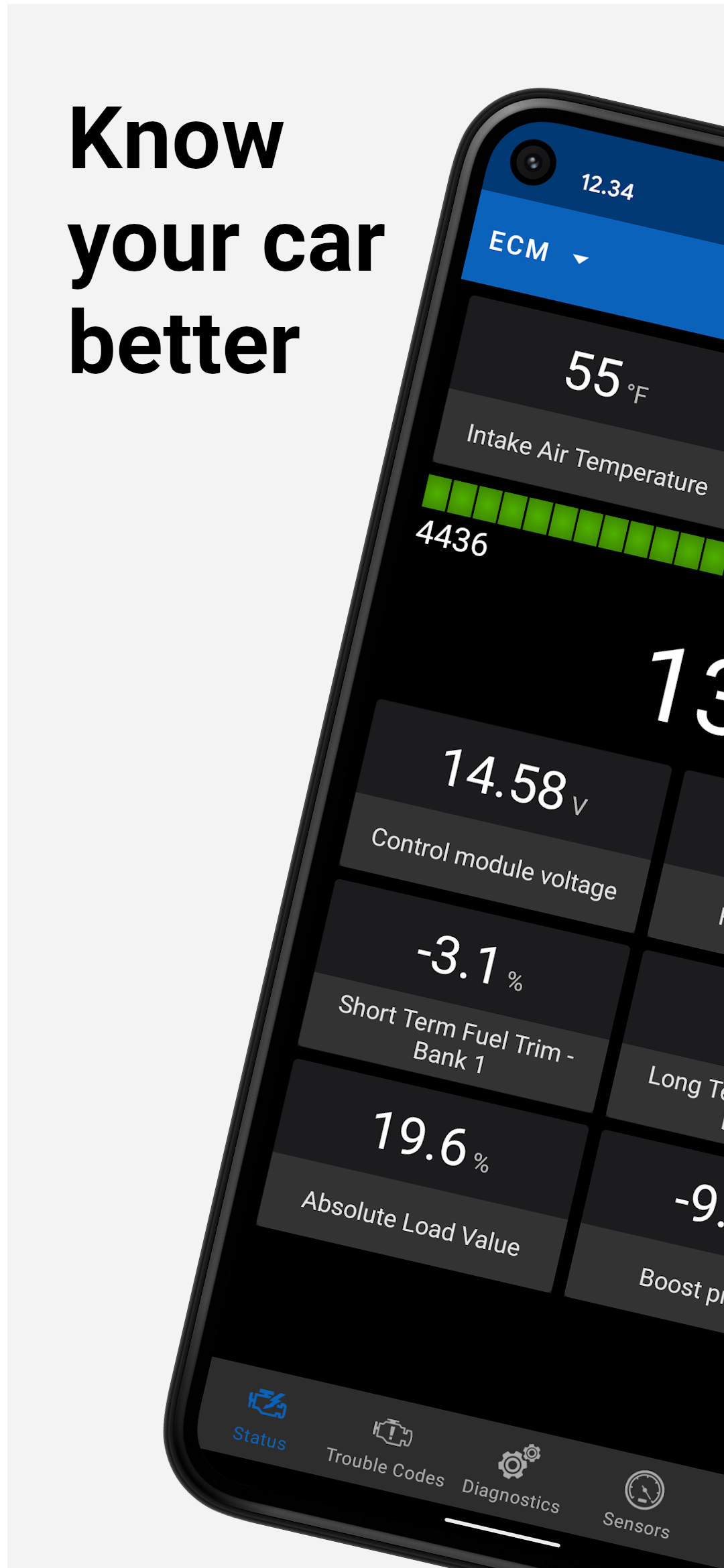 اسکرین شات 1 برنامه OBD Auto Doctor: OBD2 Scanner