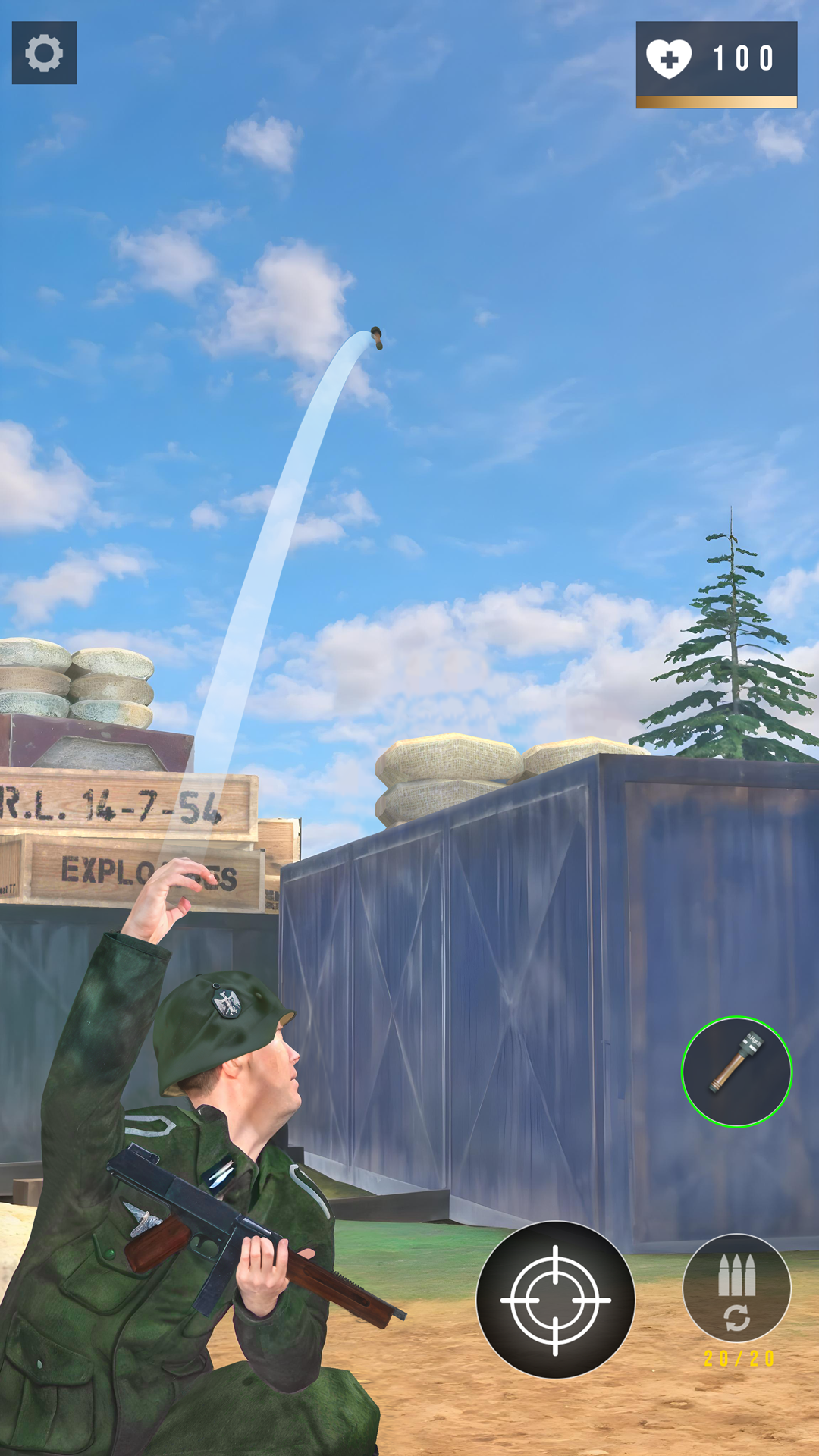 اسکرین شات 6 بازی Frontline Strike: War Game