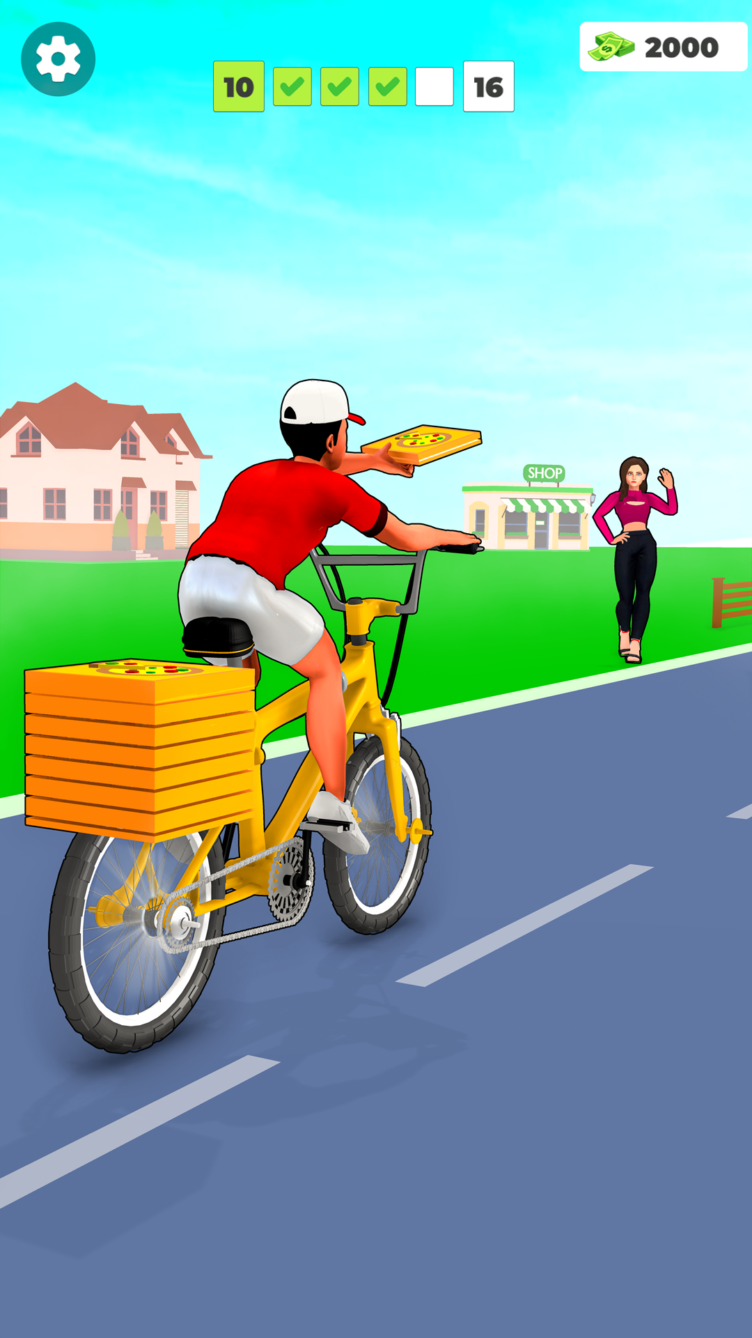 اسکرین شات 1 بازی Pizza Delivery Boy