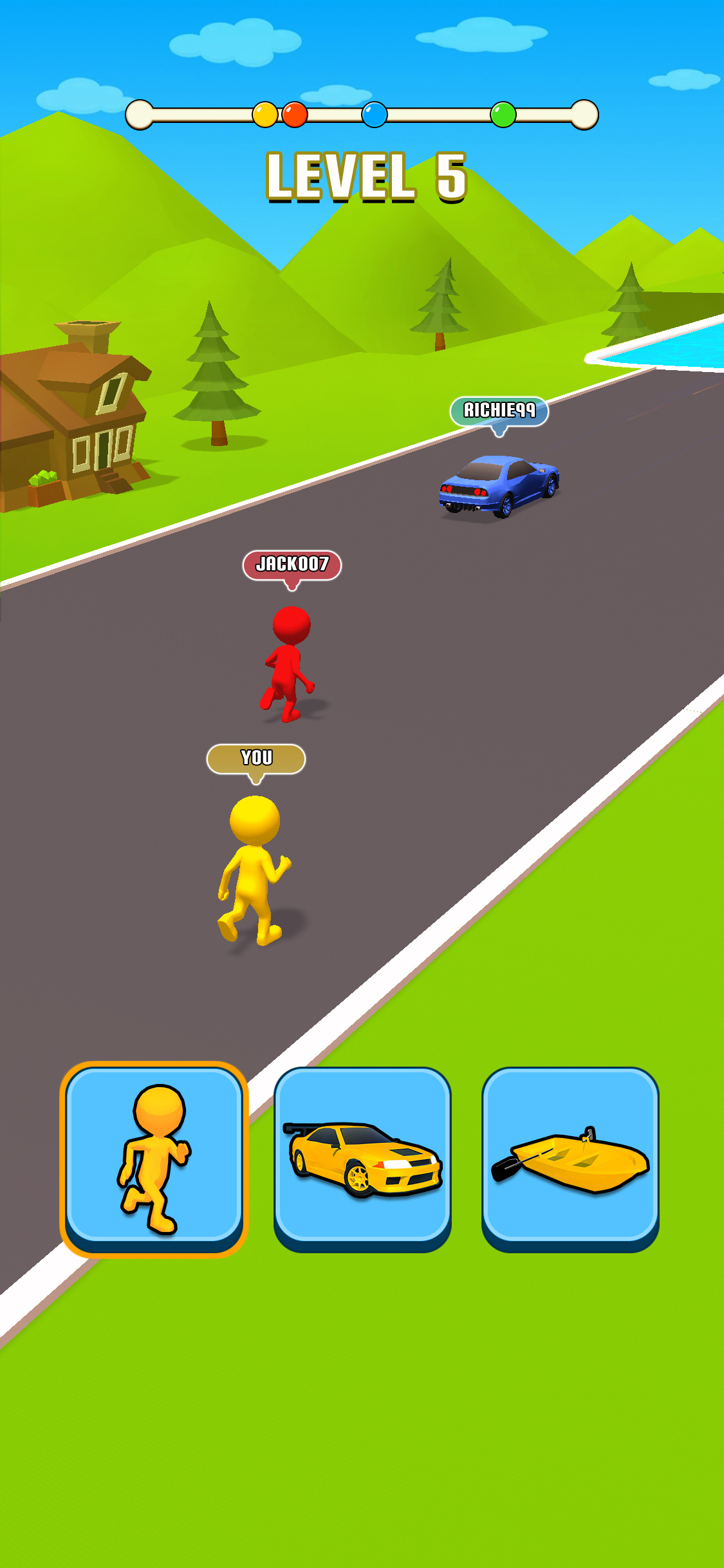 اسکرین شات 1 بازی Shape Transform: Shifting Car