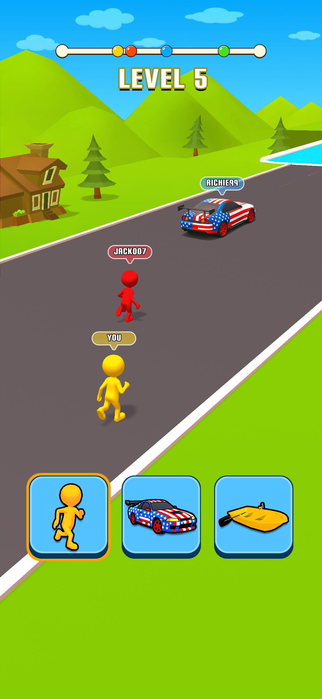 اسکرین شات 1 بازی Shape Transform: Shifting Car