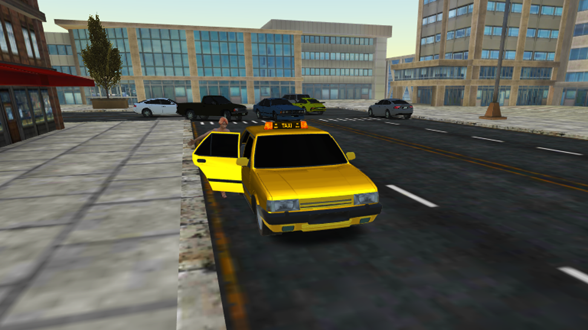 اسکرین شات 2 بازی Taxi Driving Simulator
