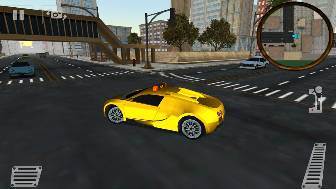 اسکرین شات 1 بازی Taxi Driving Simulator