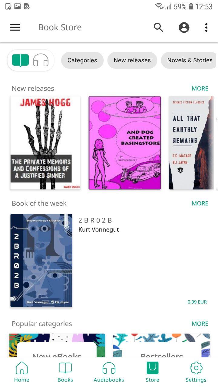 اسکرین شات 8 برنامه PocketBook reader - any books