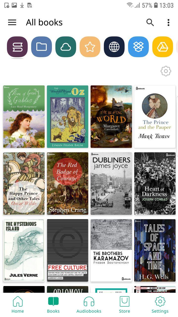 اسکرین شات 3 برنامه PocketBook reader - any books