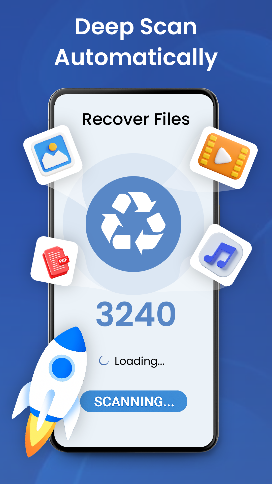 اسکرین شات 2 برنامه Deleted Photo & Video Recovery