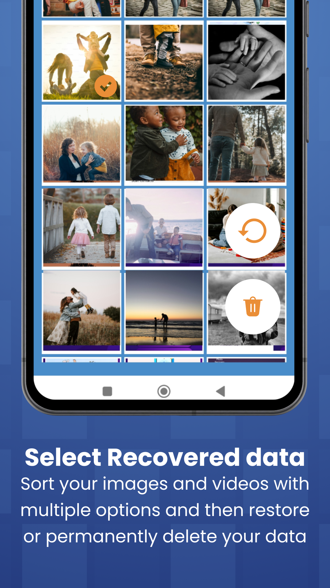 اسکرین شات 4 برنامه Deleted Photo & Video Recovery