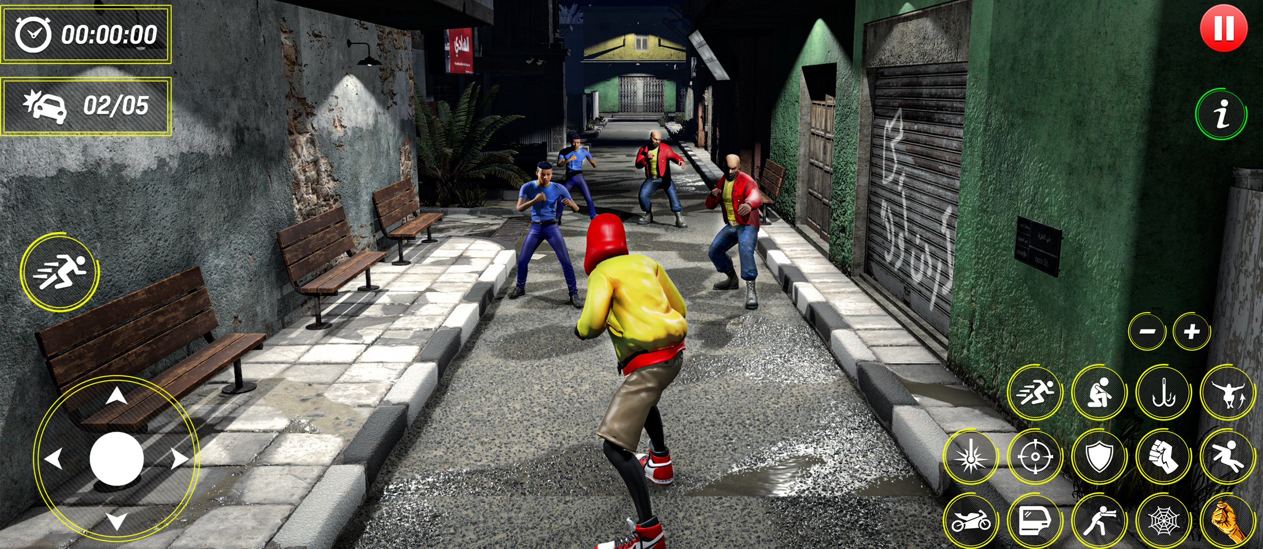 اسکرین شات 4 بازی Spider Hero Fighting Man Games
