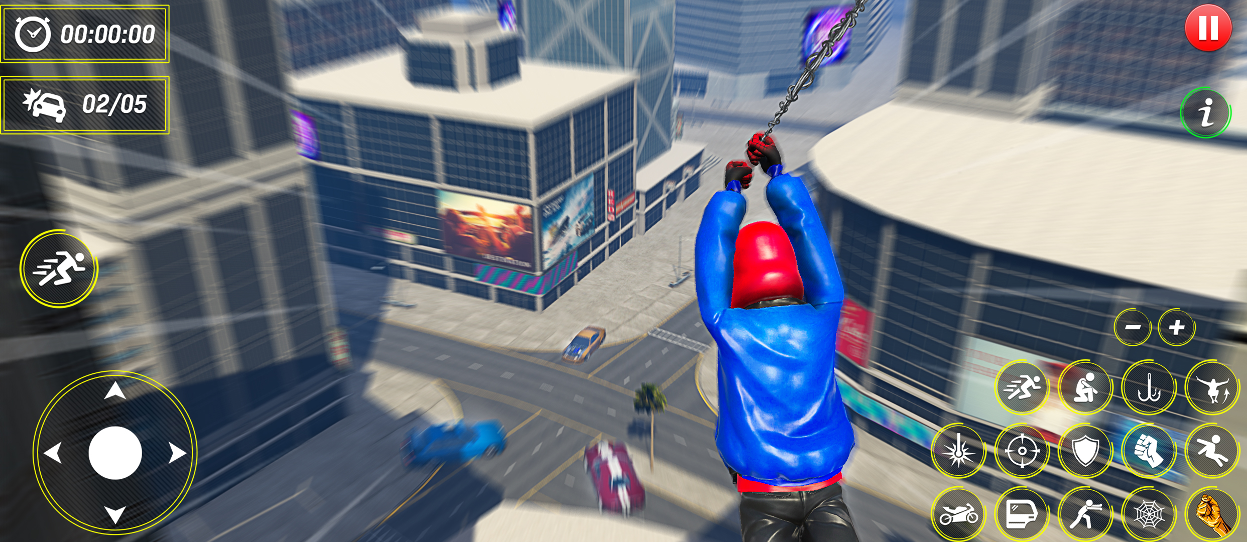 اسکرین شات 1 بازی Spider Hero Fighting Man Games