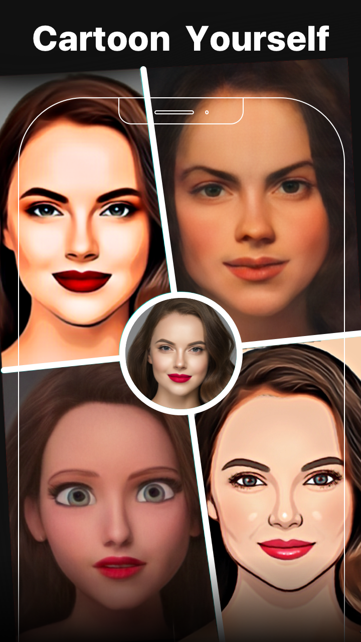 اسکرین شات 4 برنامه Cartoon Photo Editor: Facee