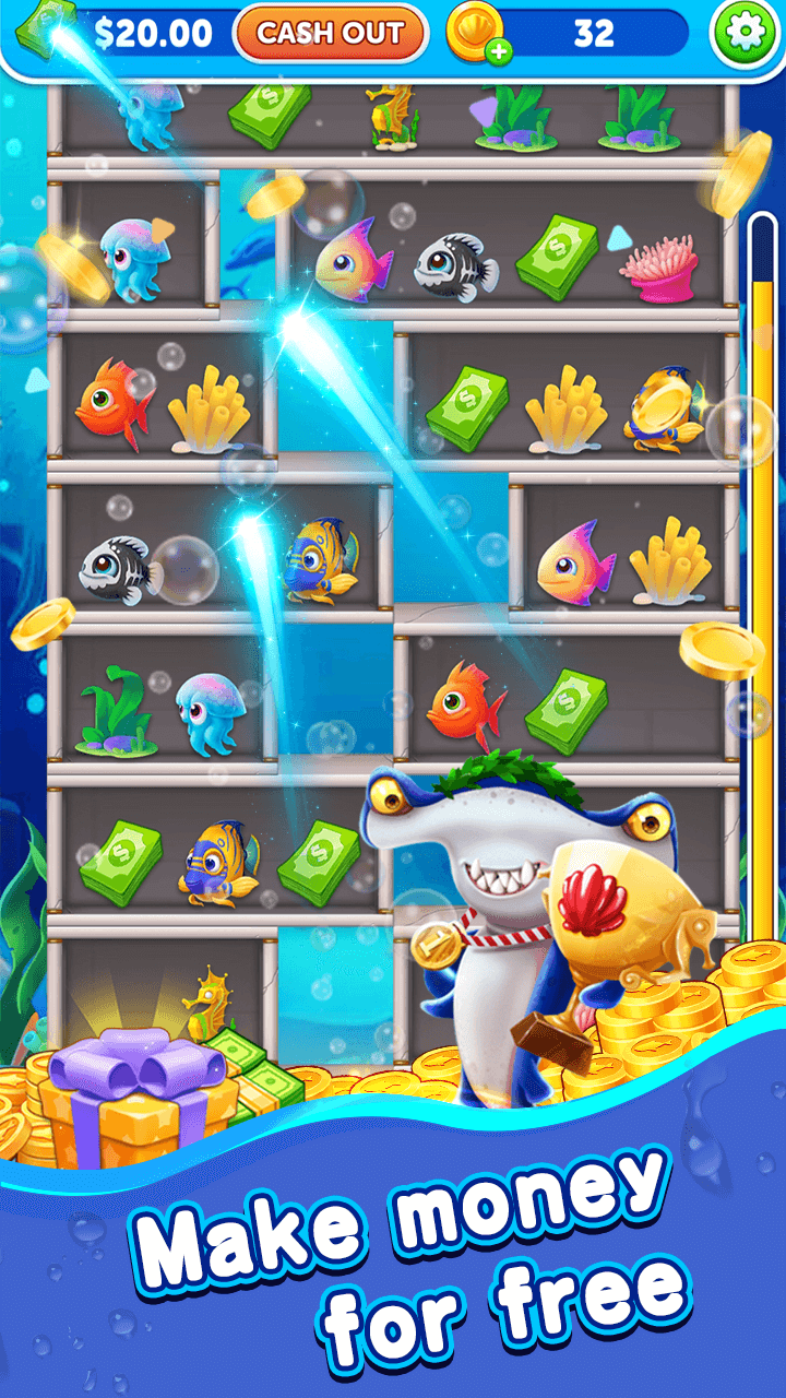 اسکرین شات 2 بازی Ocean Shelf: Fishy Frenzy