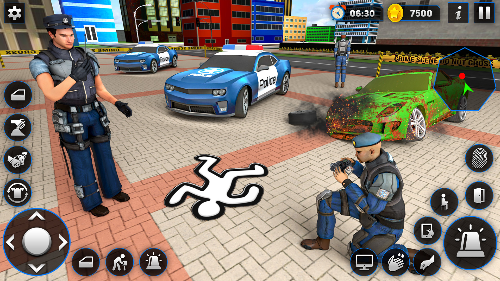 اسکرین شات 5 بازی Virtual Dad Police Family Sim