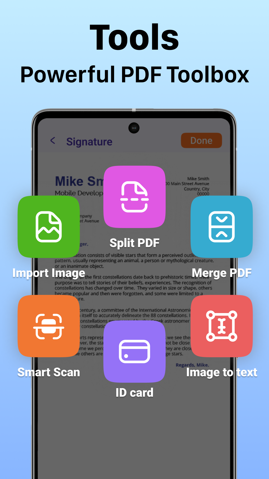 اسکرین شات 6 برنامه OCR Scanner: PDF Reader