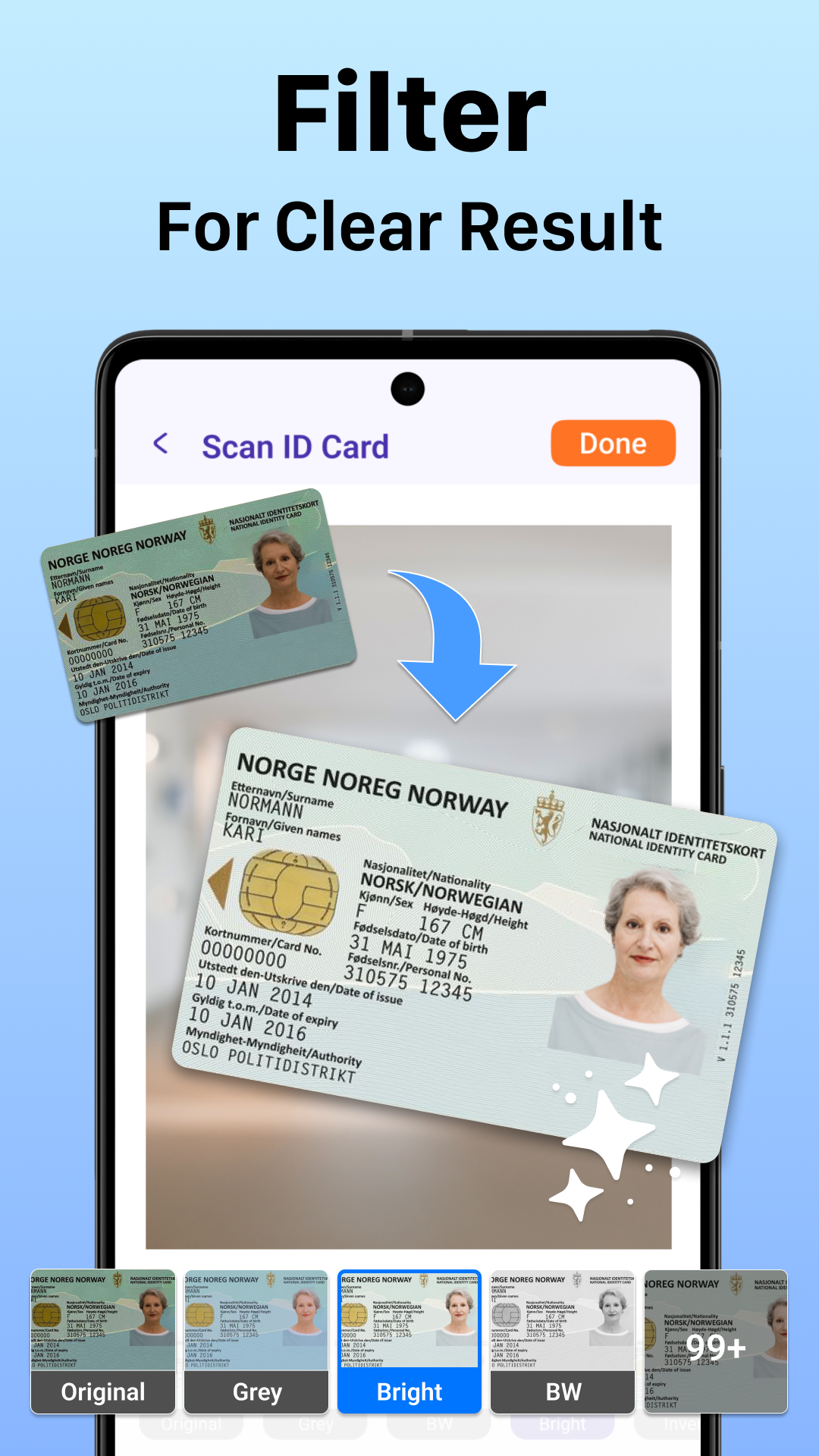 اسکرین شات 2 برنامه OCR Scanner: PDF Reader