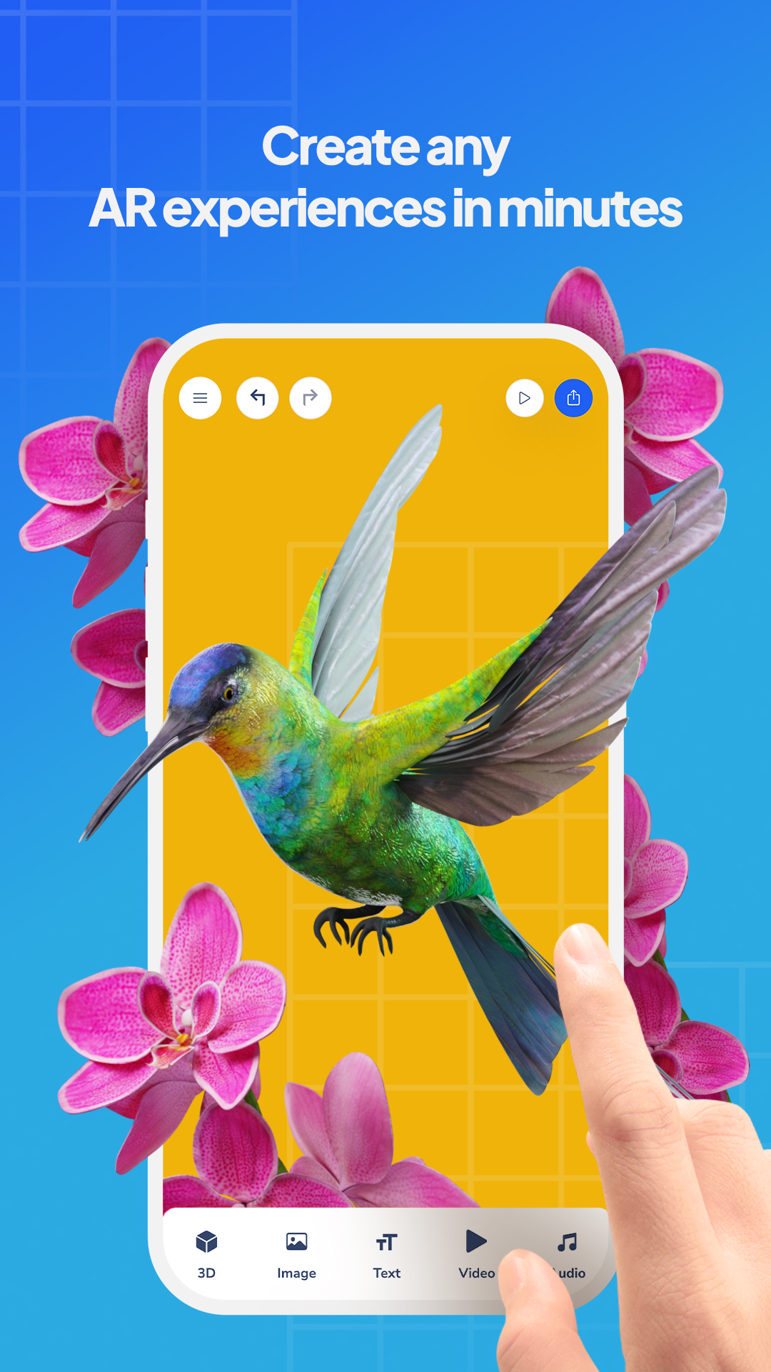 اسکرین شات 1 بازی Assemblr Studio: Easy AR Maker