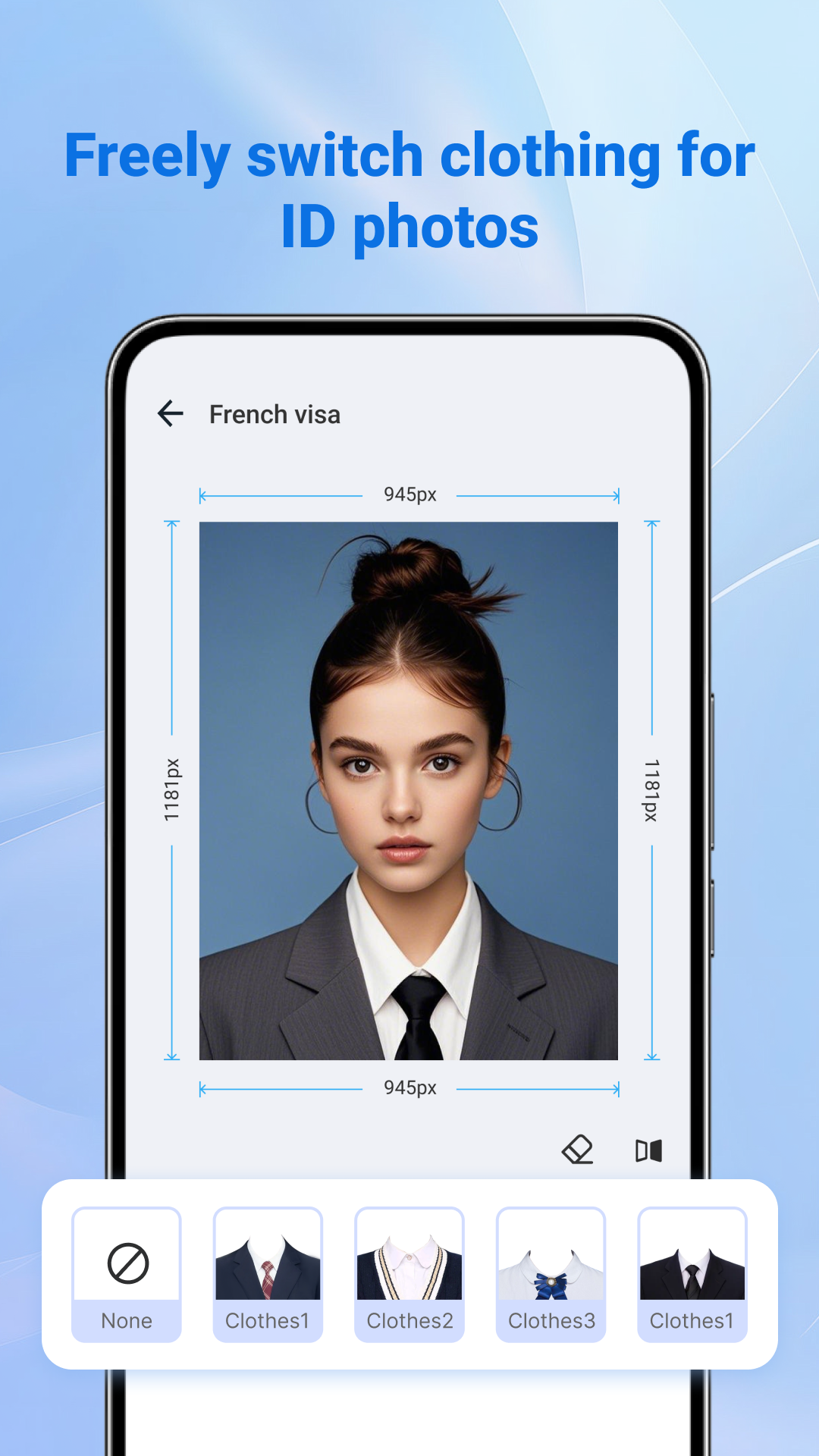 اسکرین شات 3 برنامه ID Photo - Easy ID Maker