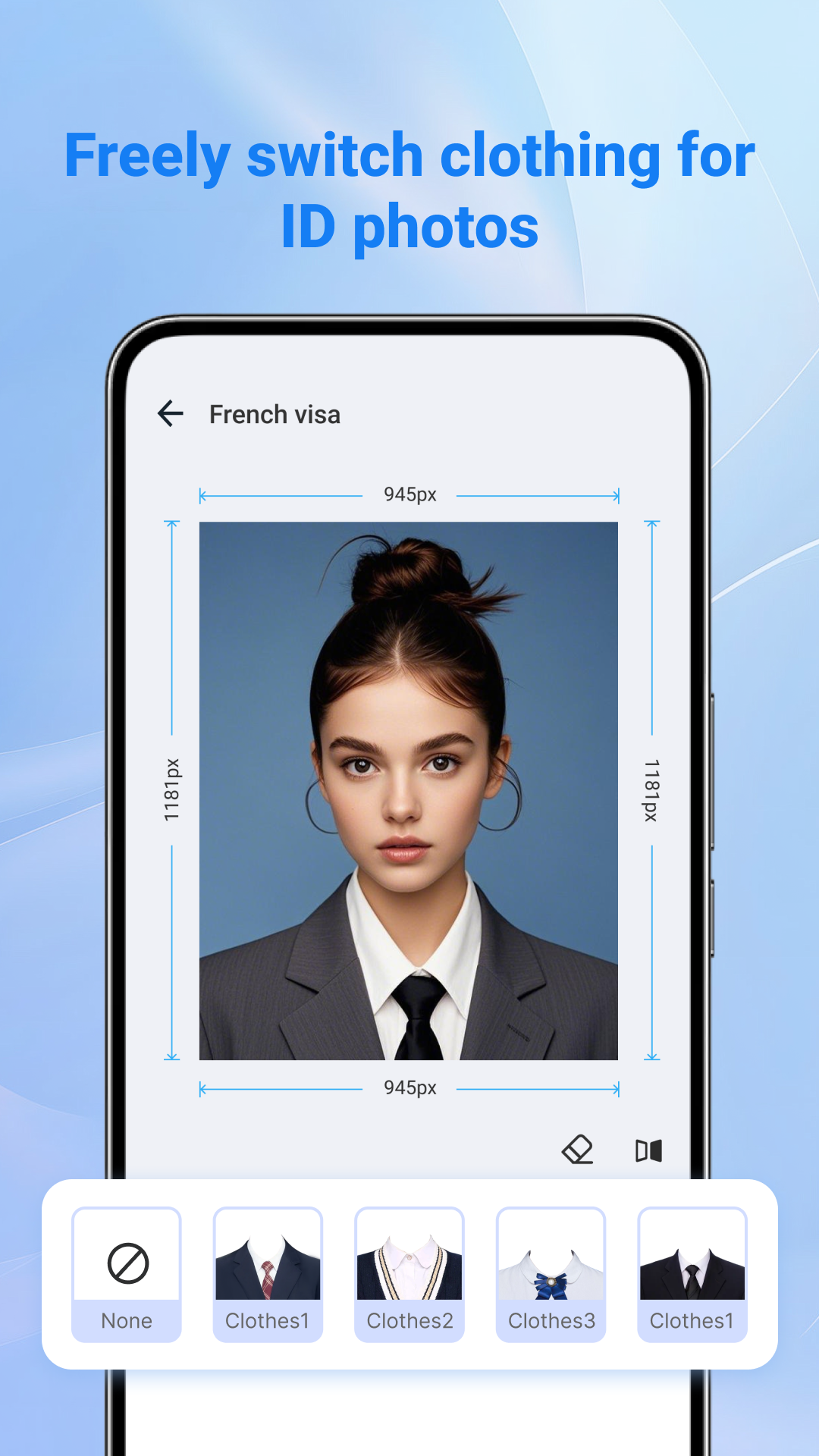 اسکرین شات 3 برنامه ID Photo - Easy ID Maker