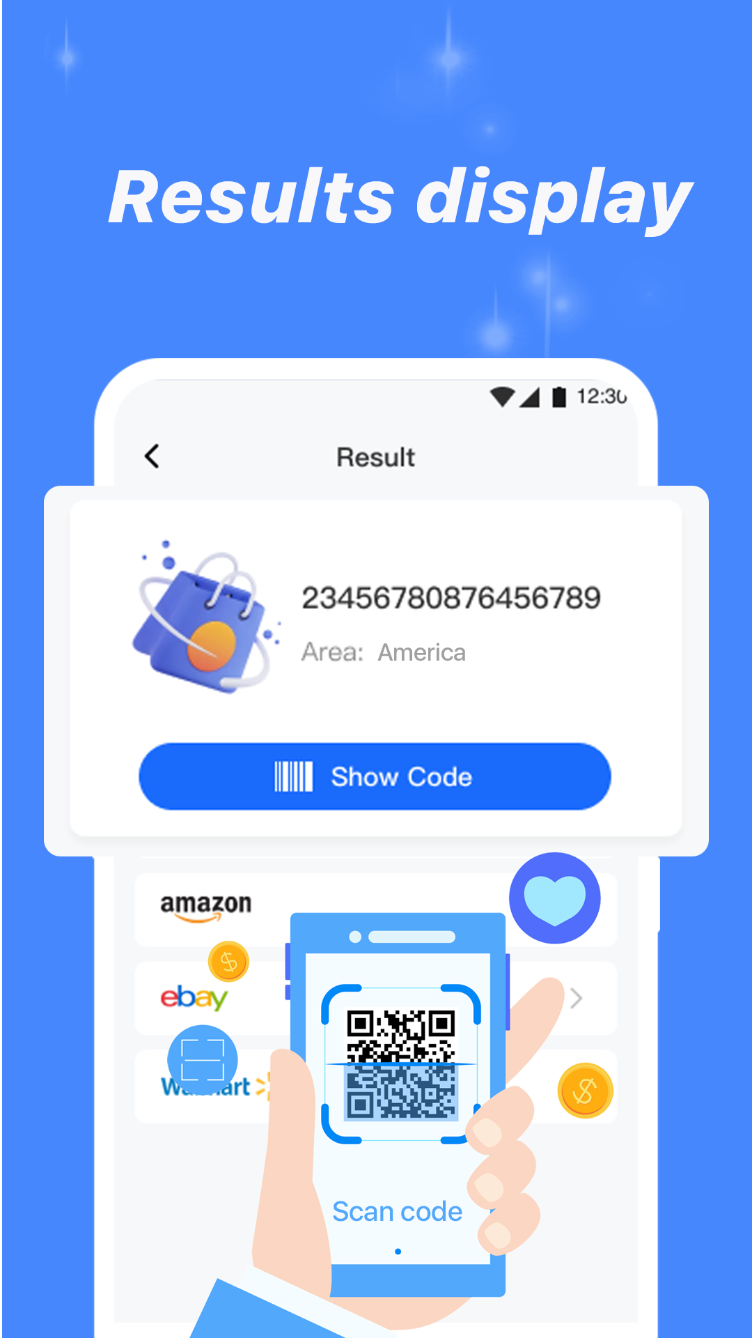 اسکرین شات 3 برنامه Ultra QR Scanner - Bar Code