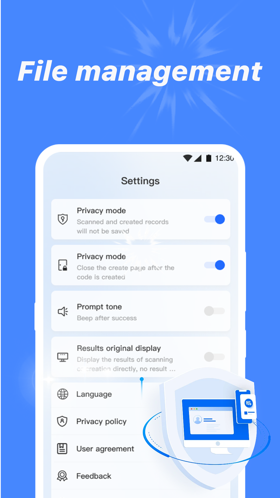 اسکرین شات 4 برنامه Ultra QR Scanner - Bar Code