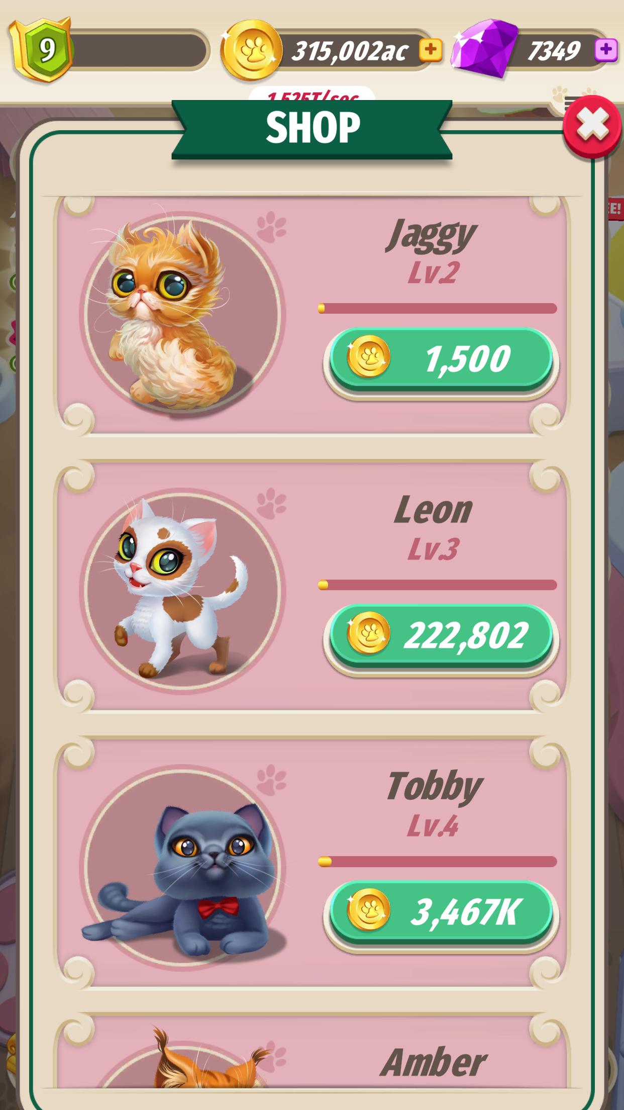 اسکرین شات 6 بازی Catopedia - Merge My Cat