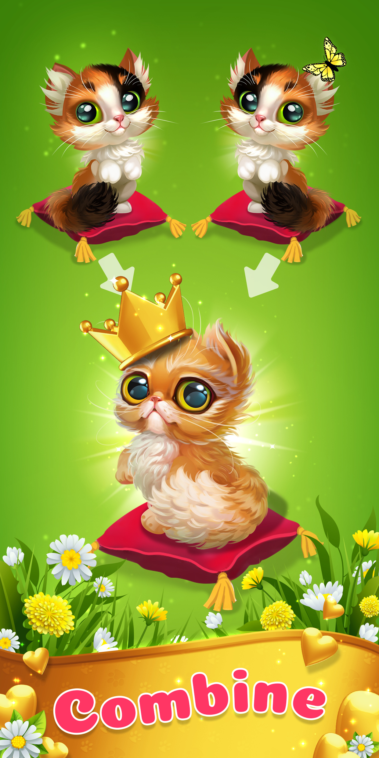 اسکرین شات 2 بازی Catopedia - Merge My Cat
